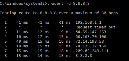 tracert